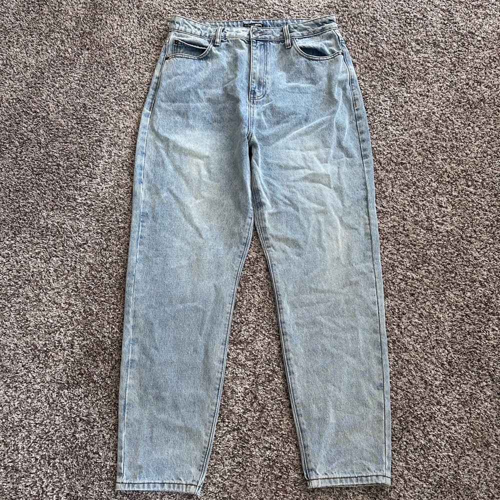 Fashion Nova Light Blue Boyfriend Jeans